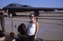 October 2006 meant a trip to Edwards Air Force Base in Mojave for the annual Air Show.  Notice the sleek lines being displayed...the B-2 Spirit doesn't look too bad, either. 