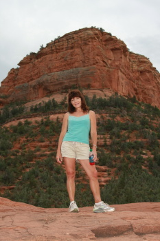Some hot chick I met during a trip to Sedona.