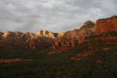 Late afternoon shot of the hills surronding Sedona.