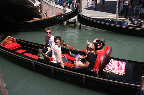 What's Venice without a gondola ride?